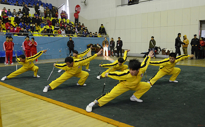 《湖南省首届武术大赛》湘潭少林文武学校载誉而归