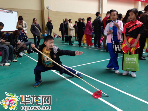 全国武术之乡重庆渝北举行武术比赛 湘潭少林文武学校战果累累